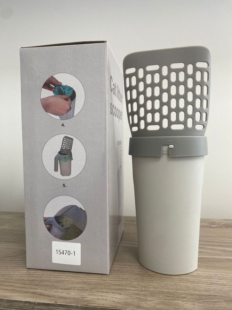 Comprar Pala De Arena Para Gatos en Electroshopy - Ángulo 2